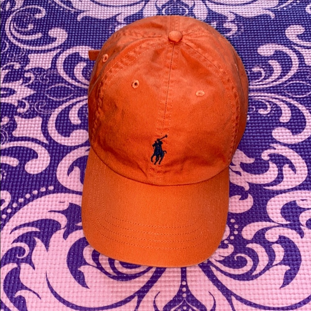 Men’s Orange Polo Hat